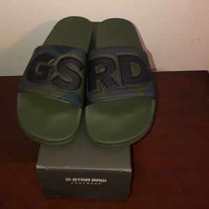 G Star Raw slides NEW